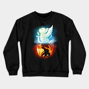 Angel Devil Cat Crewneck Sweatshirt